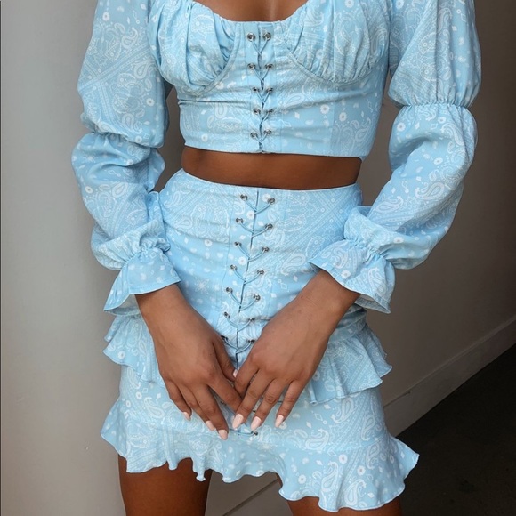 New Tiger Mist Cleon skirt set - Picture 2 of 6